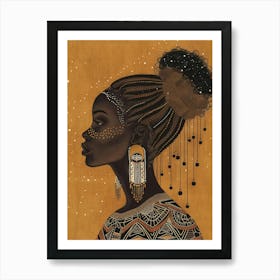 African Woman 214 Art Print