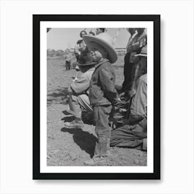 At The Annual Field Day Of The Fsa (Farm Security Administration) Farmworkers Community, Yuma, Arizona By Russell Art Print