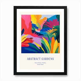 Colourful Gardens Denver Botanic Gardens Usa 2 Blue Poster Poster