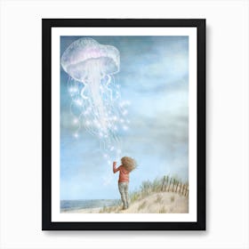 By The Sea Art Print