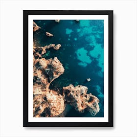 Coasts And Stones Art Print