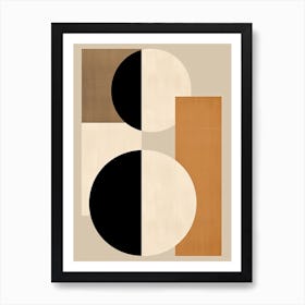 Aachen Angles, Geometric Bauhaus Art Print