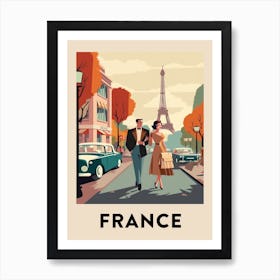 Vintage Travel Poster France 6 Art Print