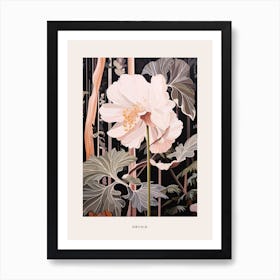 Flower Illustration Orchid 3 Poster Art Print