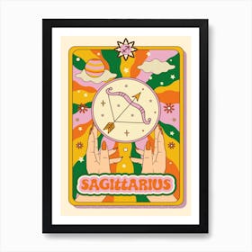 Zodiac Sagittarius Art Print