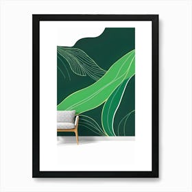 Abstract Wall Mural Art Print