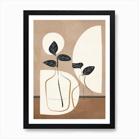 Branches In The Vase 4 Art Print