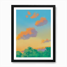 Clouds In The Sky 1 Art Print