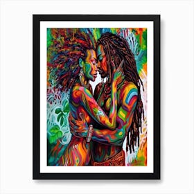 My Love - 'Colorful Love' Art Print