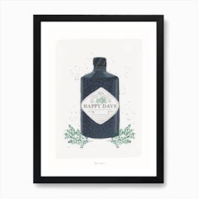 Gin Lover Art Print