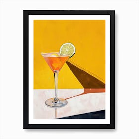 Alexey Hrom Coctail Minimalist Art No Frame Ar 34 V 6 68783188 E32a 414c 94c2 61ffb4b64ef4 Gigapixel Art Scale 4 00x Art Print