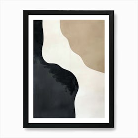 Earthly Motions Minimalist Style Art Print