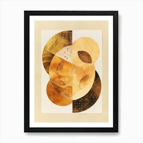 'Gold Leaf' 12 Art Print