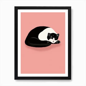Cat Nap Art Print