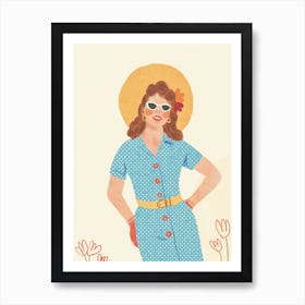 Retro Dream Art Print