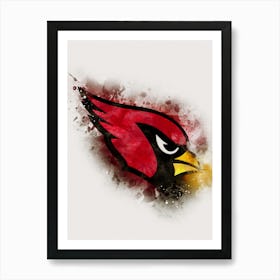 Arizona Cardinals Painting Art Print