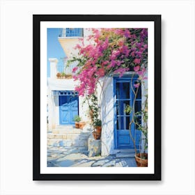 Blue Doors 2 Art Print