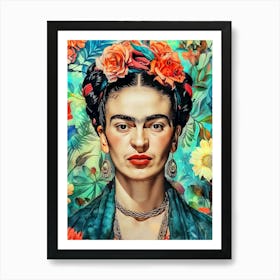 Frida Kahlo 1 Art Print