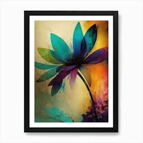 Flower Painting Art Print