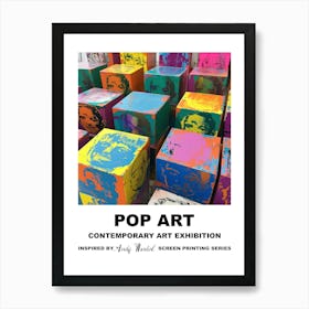 Poster Box Pop Art 2 Art Print