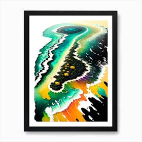 Abstract Seascape Art Print