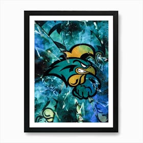 Coastal Carolina Chanticleers 1 Art Print