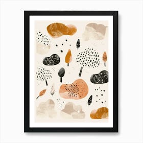 Autumn Trees 16 Art Print