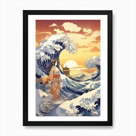 Great Wave Off Kanagawa Art Print