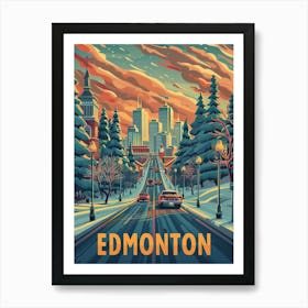 Edmonton Canada Art Print