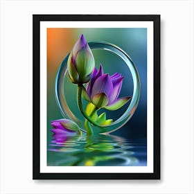 Lotus Flower 109 Art Print