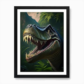 Megalosaurus Illustration Dinosaur Art Print