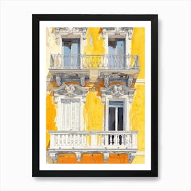 Trieste Europe Travel Architecture 3 Art Print