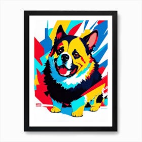 Corgi 5 Art Print