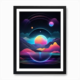 Psychedelic Art Art Print