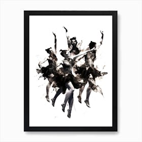 Dance Troop - Ballet Dancers Art Print