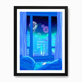 Tokyo Summer Dreams Art Print