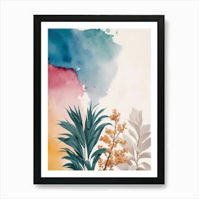 Watercolor Painting 60 Art Print