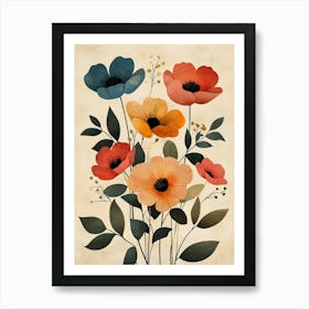 Poppies 63 Art Print