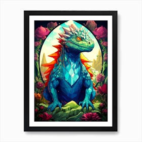 Lizard Art Print