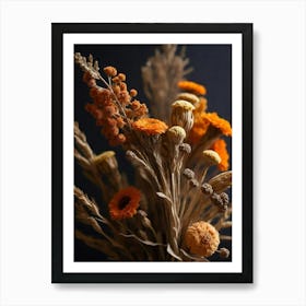 Dried Flowers 1 Art Print