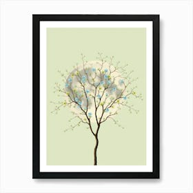 Moon Tree 2 Art Print