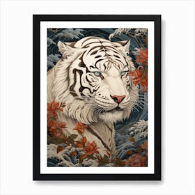 White Tiger 2 Art Print