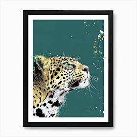 Leopard 8 Art Print