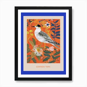 Spring Birds Poster Common Tern 1 Art Print