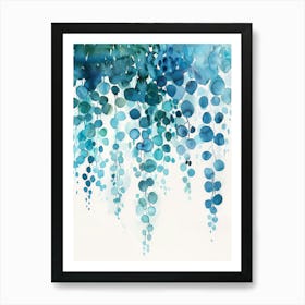 Blue Ii Canvas Print 2 Art Print