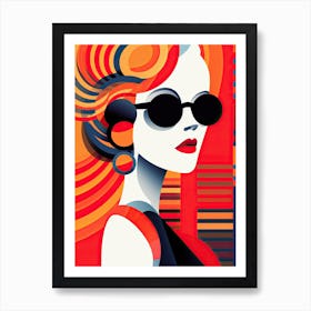 New york, pop art Art Print