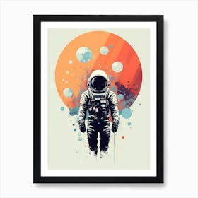 Spacecraft Explorer: Astronaut's Discovery Art Print