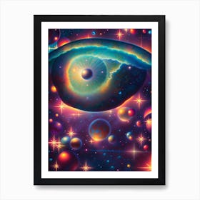 Eye Of The Universe 14 Art Print