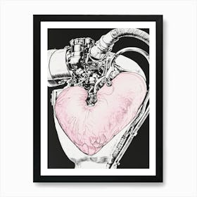 Heart Of The Machine Art Print