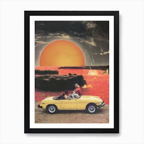 Molten Sun Art Print